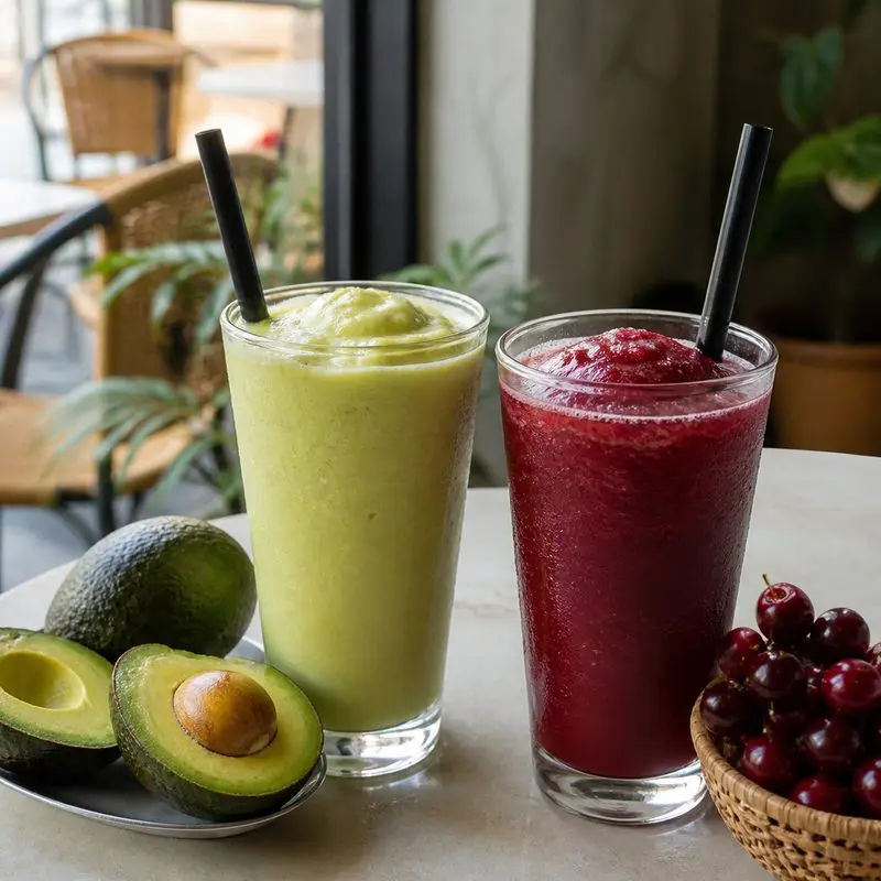 Sinh tố – Nước ép Bơ & Cherry