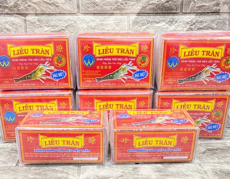 Bánh phồng tôm Liễu Trân