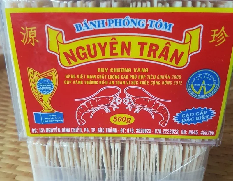 Bánh phồng tôm Nguyên Trân