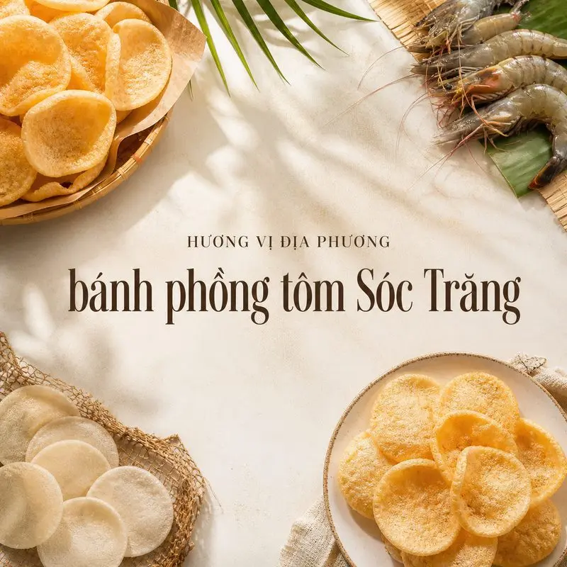 Khám phá 6 hiệu bánh phồng tôm nổi bật tại Sóc Trăng