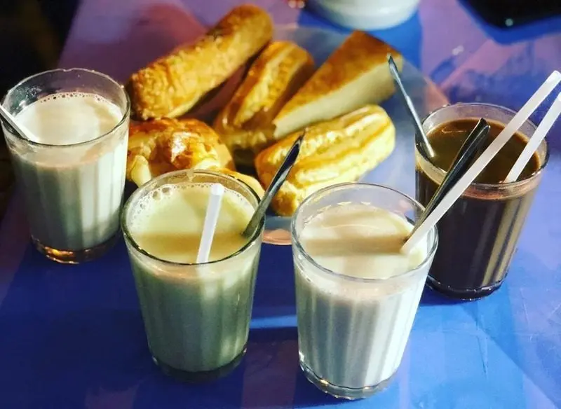 Sữa đậu nành nóng