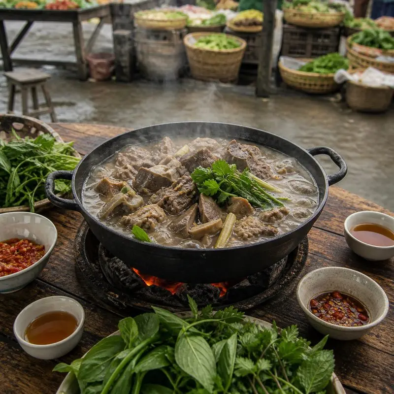 Thắng cố Bắc Hà: nguồn gốc, cách ăn và chỗ thử
