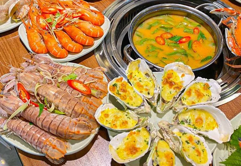 Sun Buffet: Hải sản & Dimsum