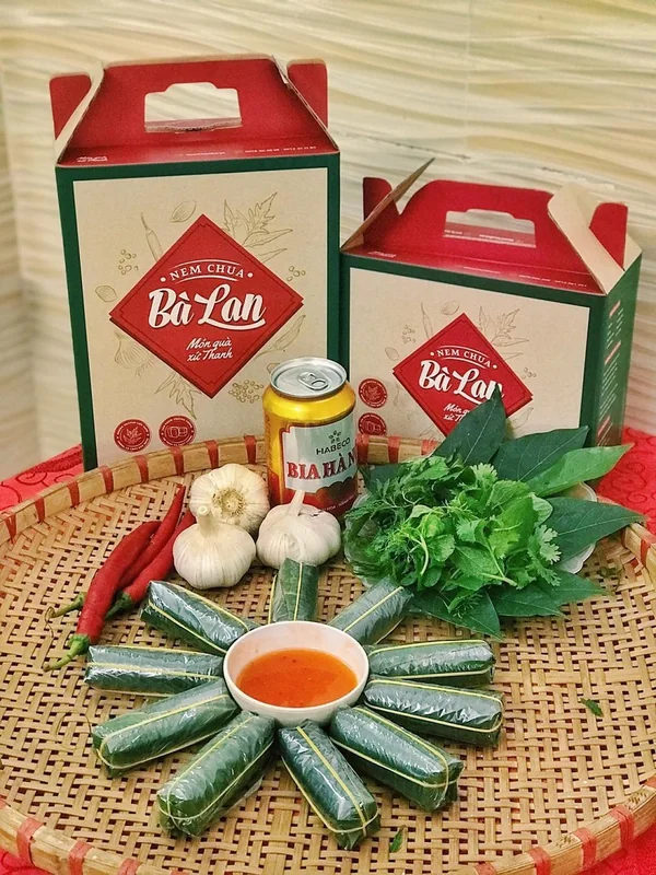 Nem chua sạch Bà Lan