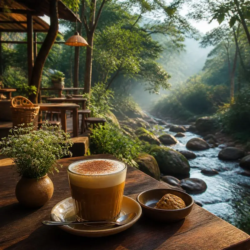 Tiệm cà phê Nhà Bên Suối Đà Lạt: góc chill giữa thiên nhiên