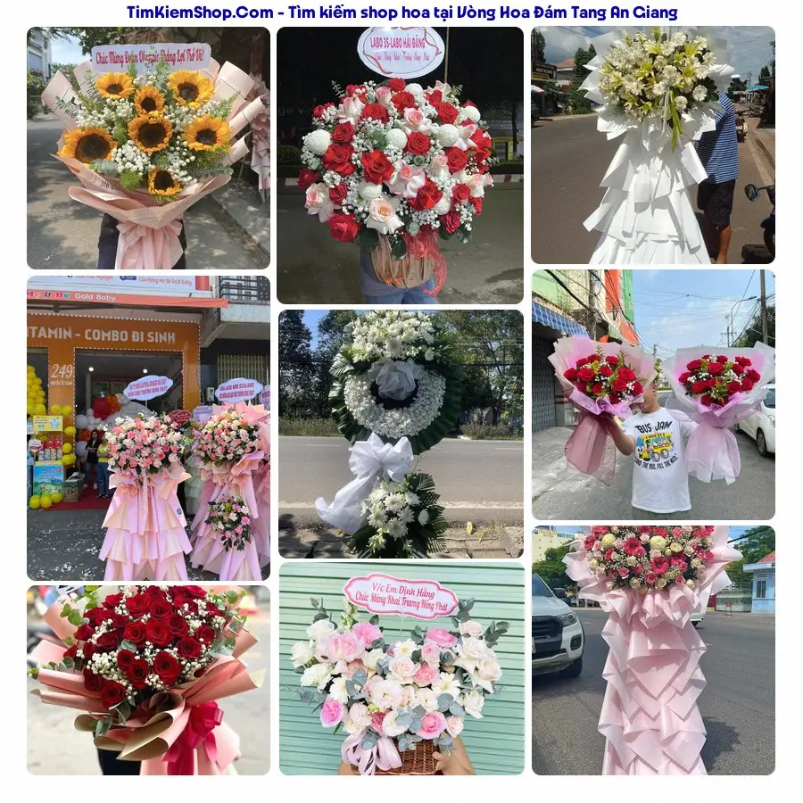 Tiệm Hoa Nhà Gạo - Đặt Hoa Đám Tang An Giang