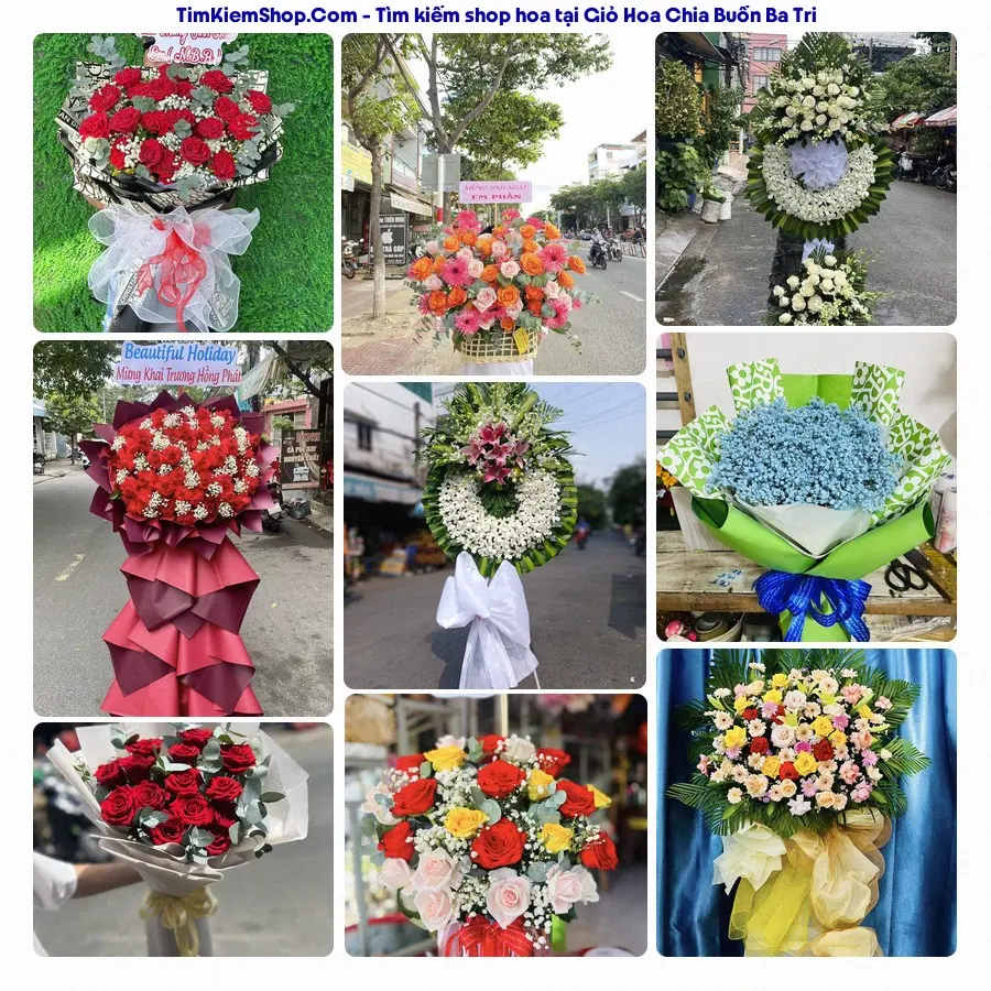 Tiệm Hoa Nhà Gạo - Đặt Hoa Đám Tang Ba Tri