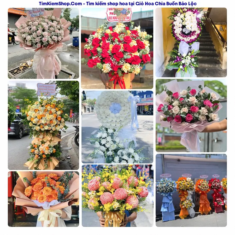 Tiệm Hoa Nhà Gạo - Đặt Hoa Đám Tang Bảo Lộc
