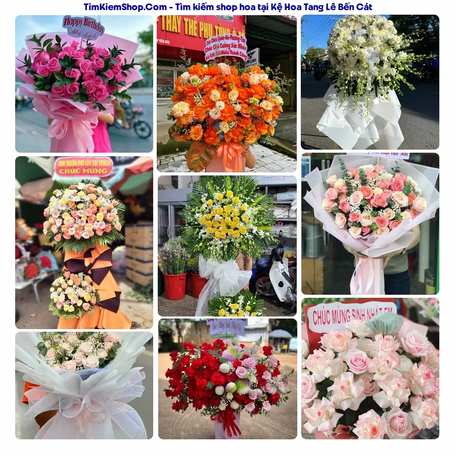 Tiệm Hoa Nhà Gạo - Đặt Hoa Đám Tang Bến Cát