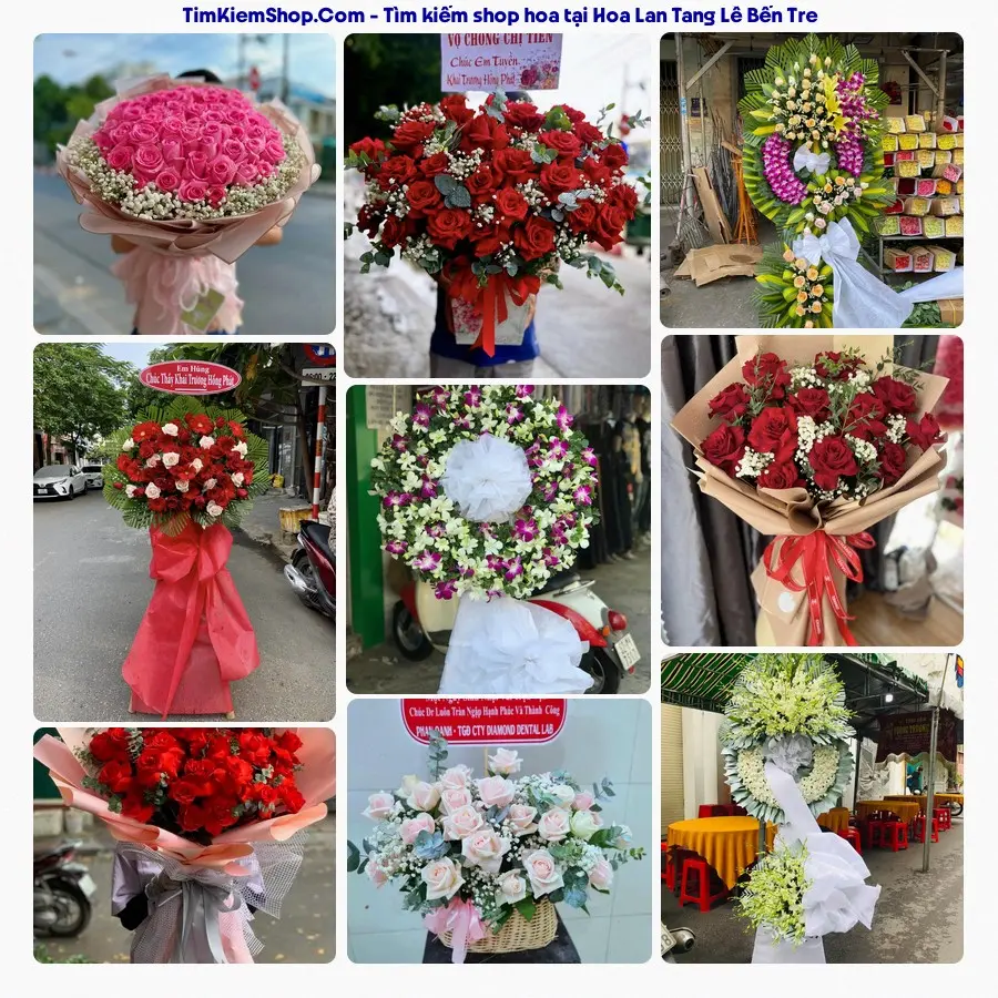 Tiệm Hoa Nhà Gạo - Đặt Hoa Đám Tang Bến Tre