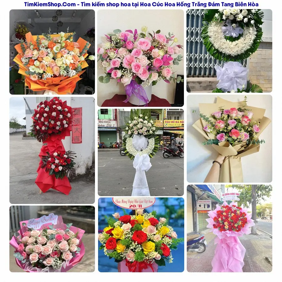 Tiệm Hoa Nhà Gạo - Đặt Hoa Đám Tang Biên Hòa