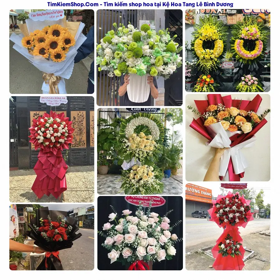 Tiệm Hoa Nhà Gạo - Đặt Hoa Đám Tang Bình Dương
