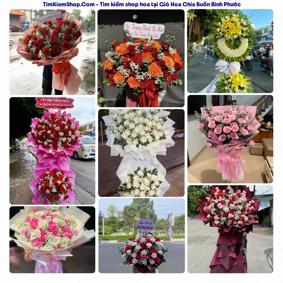 Tiệm Hoa Nhà Gạo - Đặt Hoa Đám Tang Bình Phước