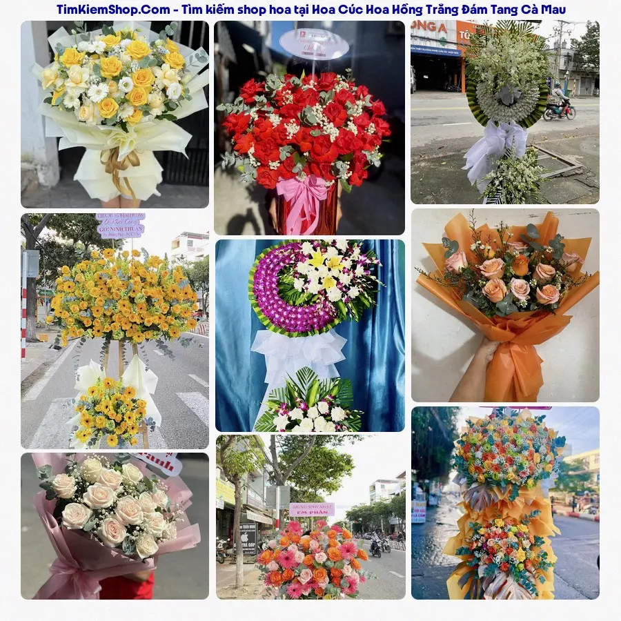Tiệm Hoa Nhà Gạo - Đặt Hoa Đám Tang Cà Mau