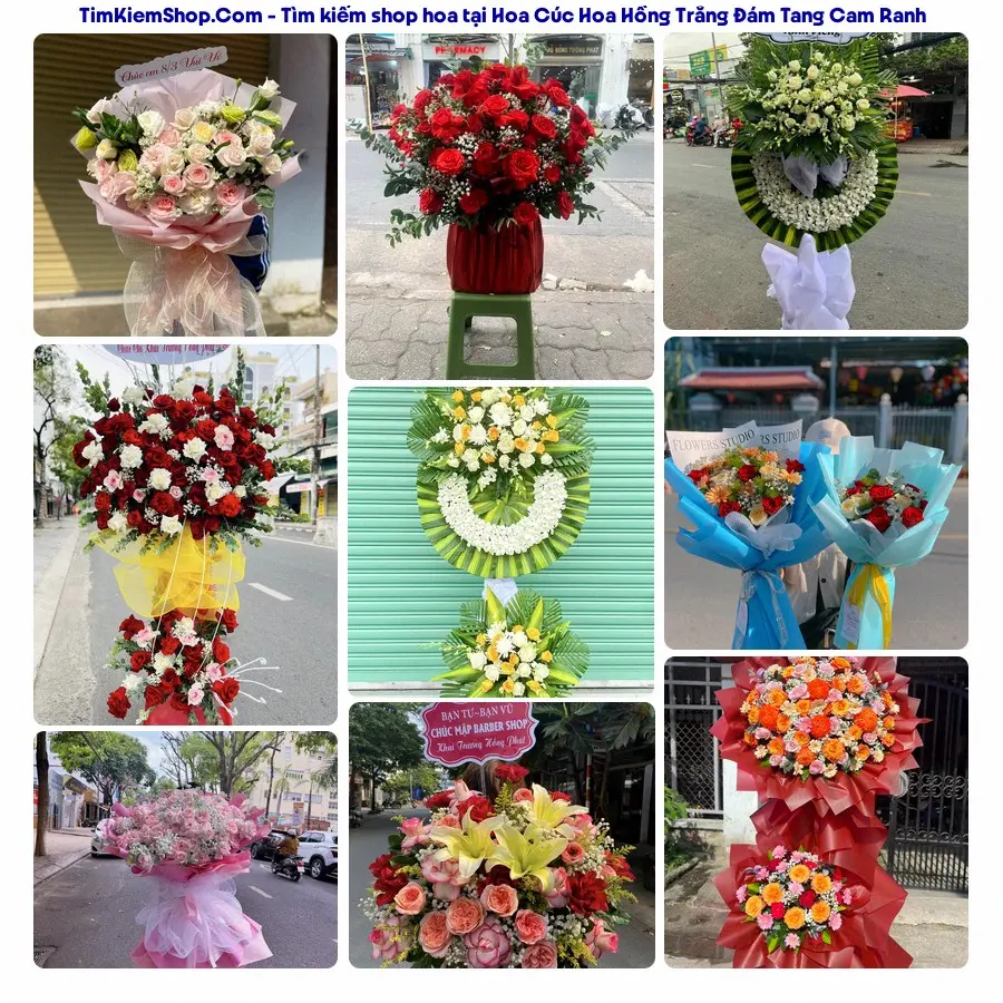 Tiệm Hoa Nhà Gạo - Đặt Hoa Đám Tang Cam Ranh