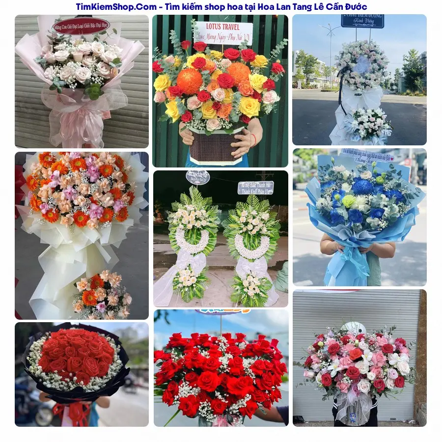 Tiệm Hoa Nhà Gạo - Đặt Hoa Đám Tang Cần Đước
