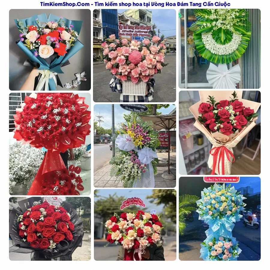 Tiệm Hoa Nhà Gạo - Đặt Hoa Đám Tang Cần Giuộc