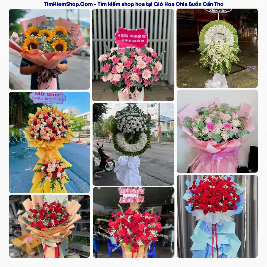 Tiệm Hoa Nhà Gạo - Đặt Hoa Đám Tang Cần Thơ