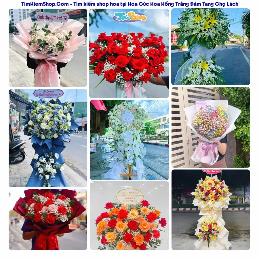 Tiệm Hoa Nhà Gạo - Đặt Hoa Đám Tang Chợ Lách