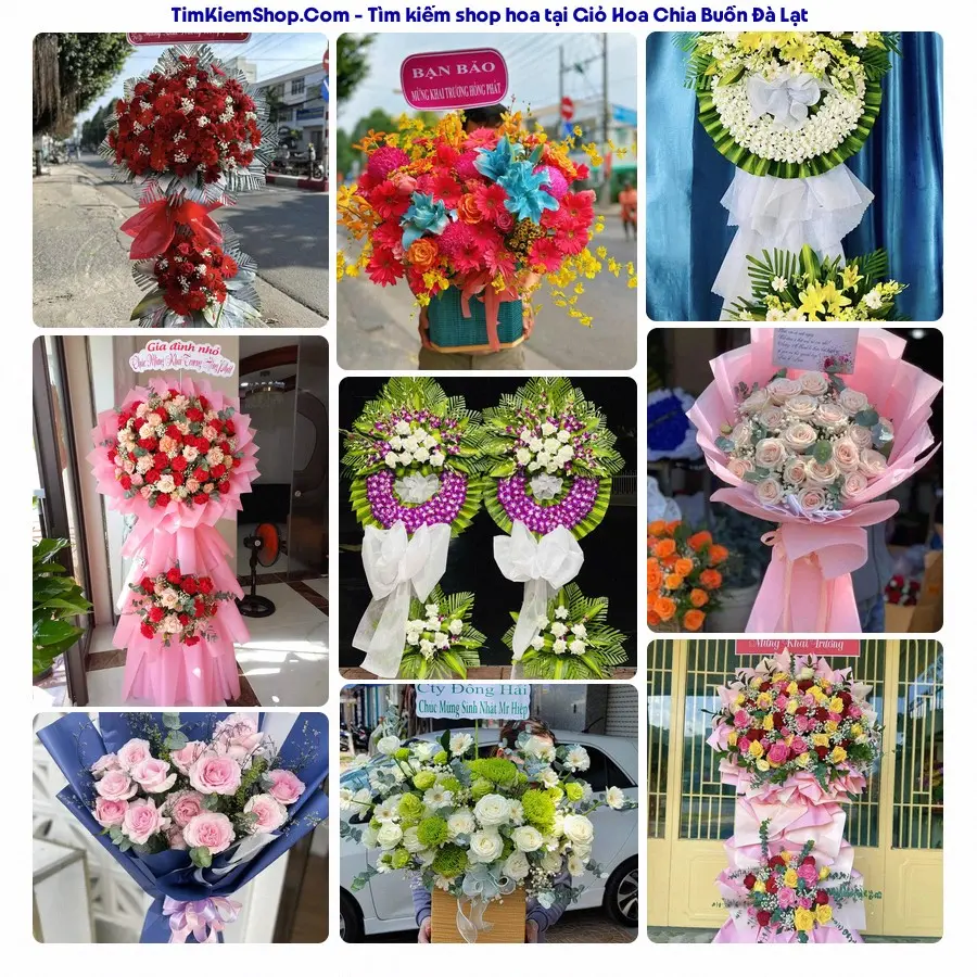 Tiệm Hoa Nhà Gạo - Đặt Hoa Đám Tang Đà Lạt