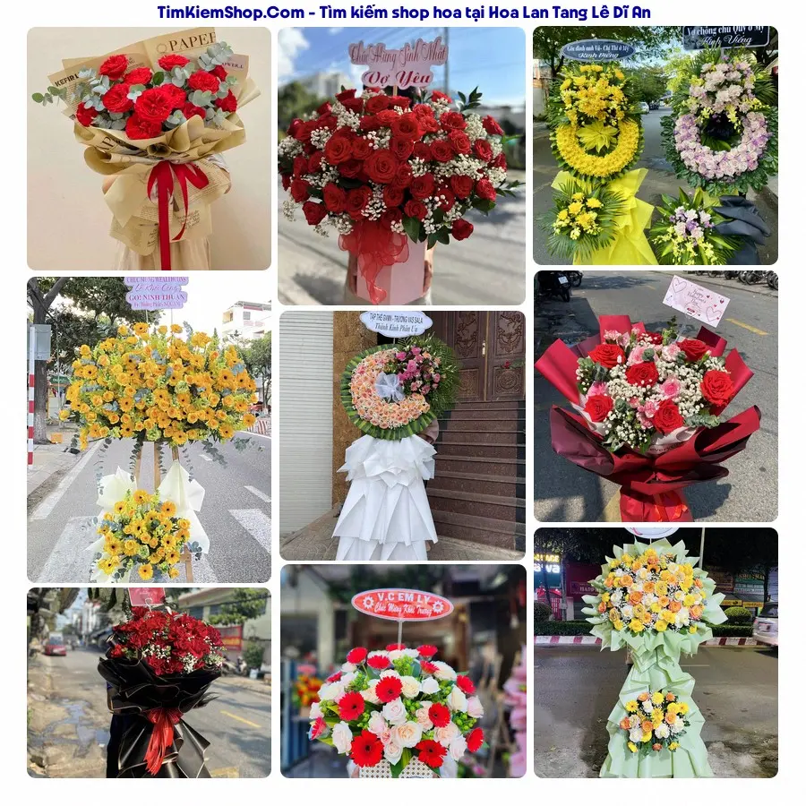 Tiệm Hoa Nhà Gạo - Đặt Hoa Đám Tang Dĩ An