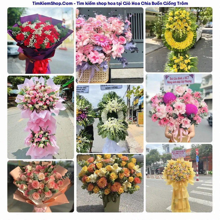 Tiệm Hoa Nhà Gạo - Đặt Hoa Đám Tang Giồng Trôm