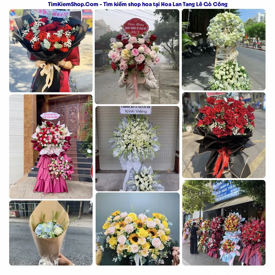 Tiệm Hoa Nhà Gạo - Đặt Hoa Đám Tang Gò Công