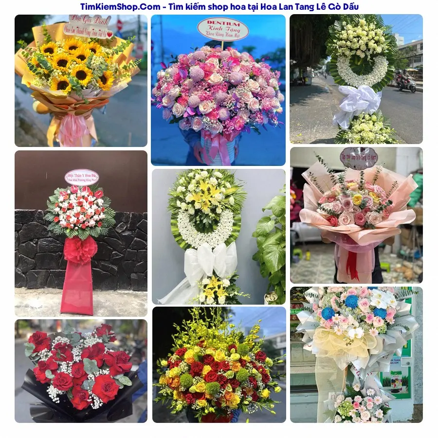 Tiệm Hoa Nhà Gạo - Đặt Hoa Đám Tang Gò Dầu