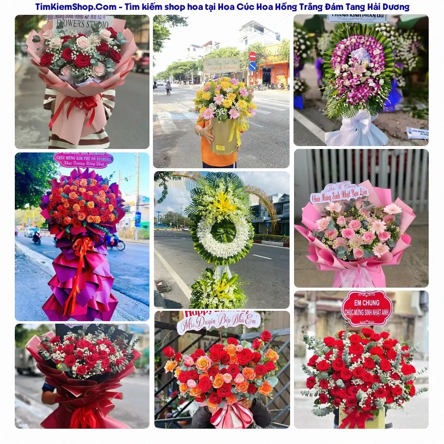 Tiệm Hoa Nhà Gạo - Đặt Hoa Đám Tang Hải Dương