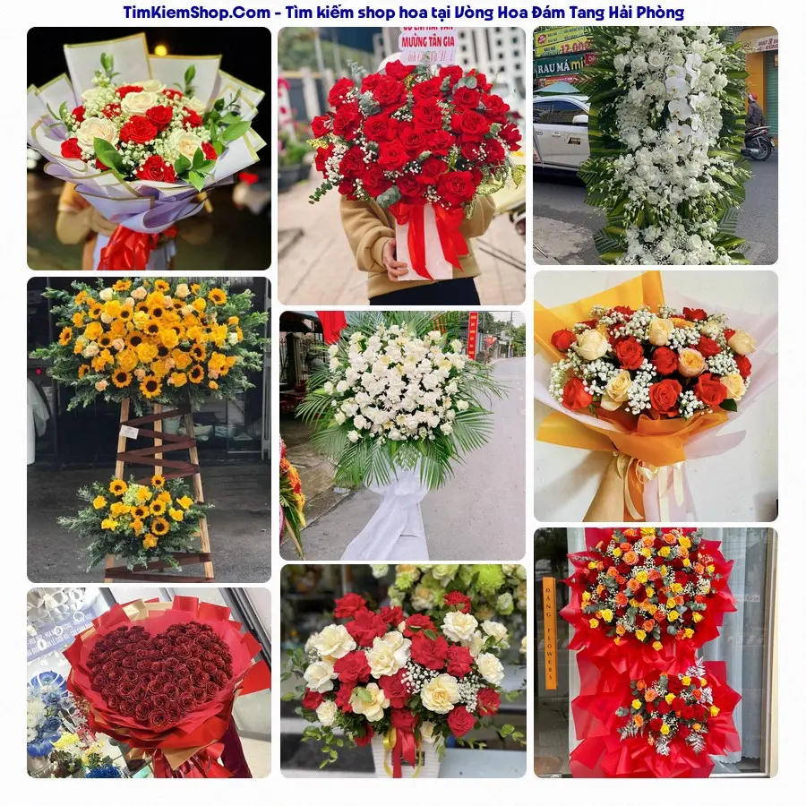 Tiệm Hoa Nhà Gạo - Đặt Hoa Đám Tang Hải Phòng