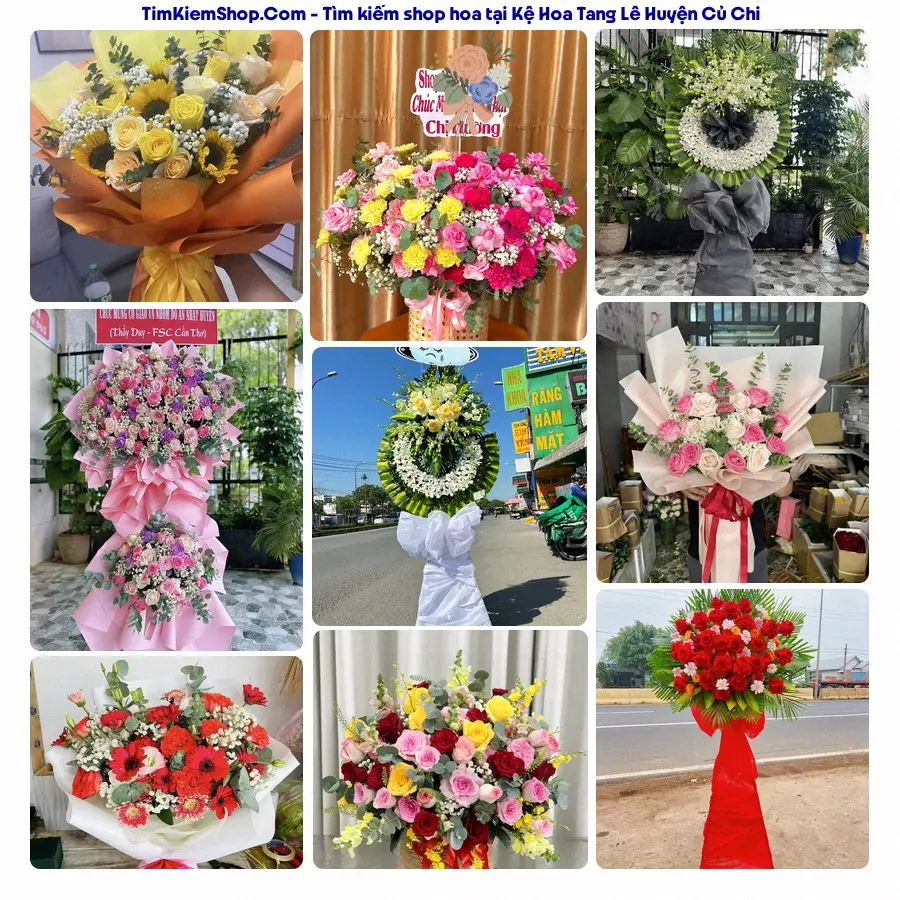 Tiệm Hoa Nhà Gạo - Đặt Hoa Đám Tang Huyện Củ Chi