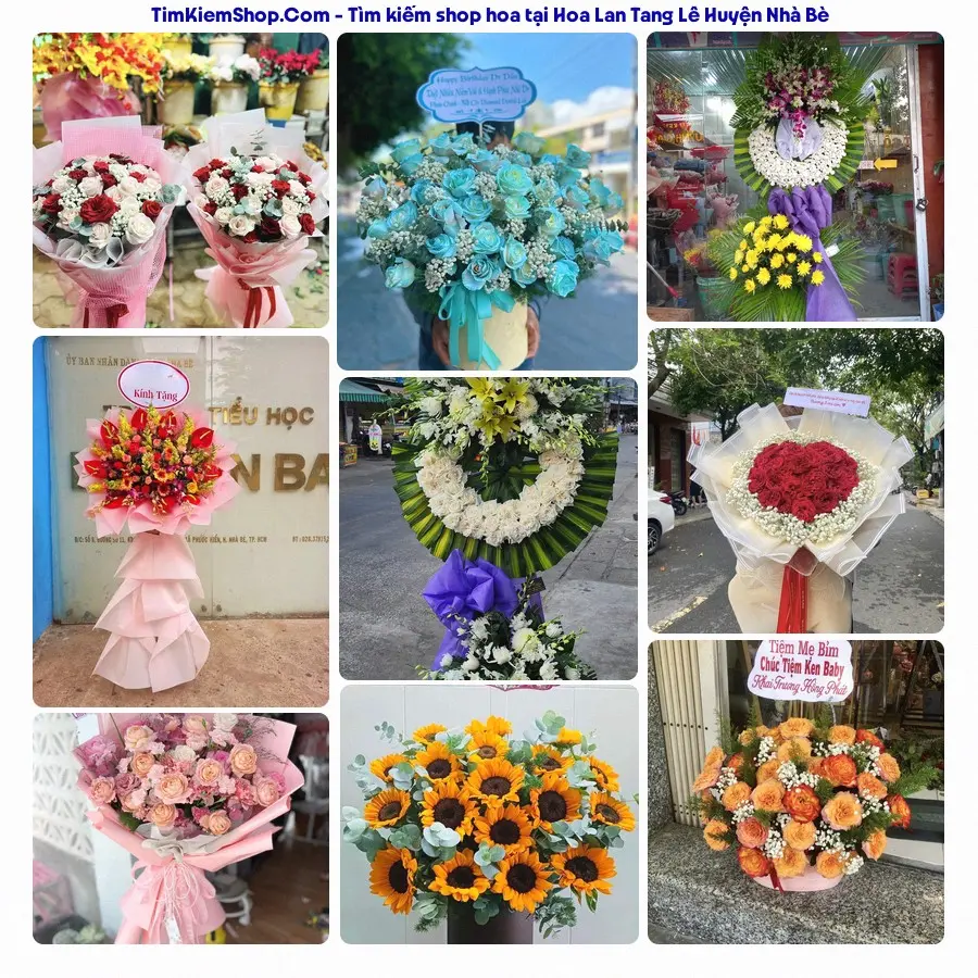 Tiệm Hoa Nhà Gạo - Đặt Hoa Đám Tang Huyện Nhà Bè