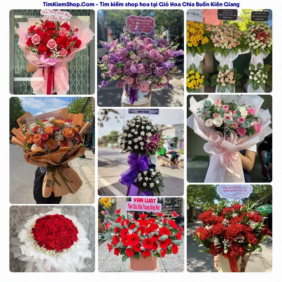 Tiệm Hoa Nhà Gạo - Đặt Hoa Đám Tang Kiên Giang