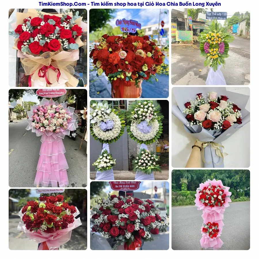 Tiệm Hoa Nhà Gạo - Đặt Hoa Đám Tang Long Xuyên