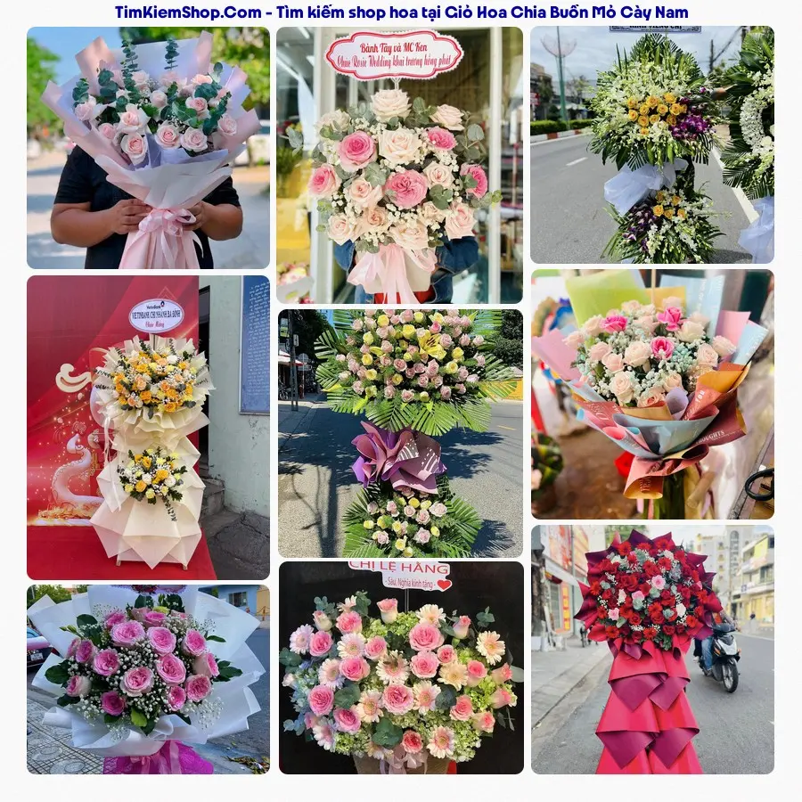 Tiệm Hoa Nhà Gạo - Đặt Hoa Đám Tang Mỏ Cày Nam