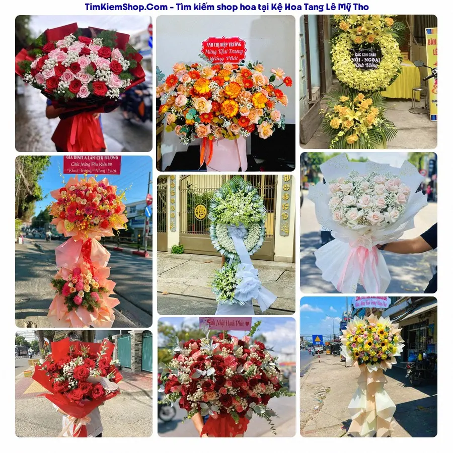 Tiệm Hoa Nhà Gạo - Đặt Hoa Đám Tang Mỹ Tho