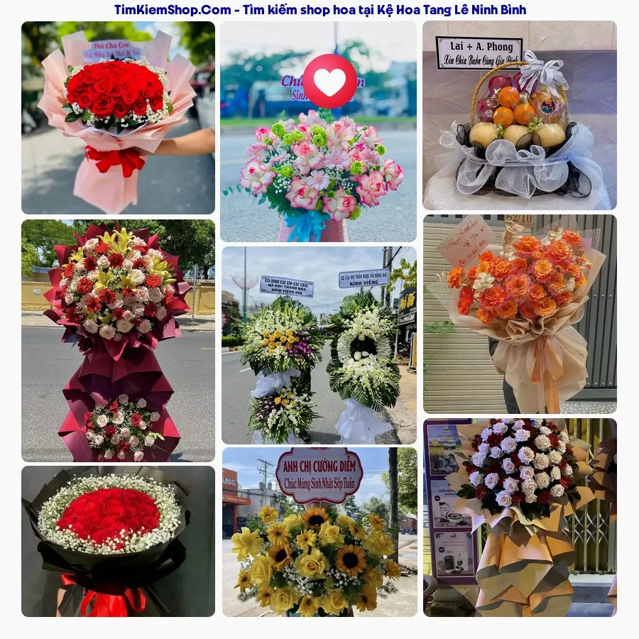 Tiệm Hoa Nhà Gạo - Đặt Hoa Đám Tang Ninh Bình