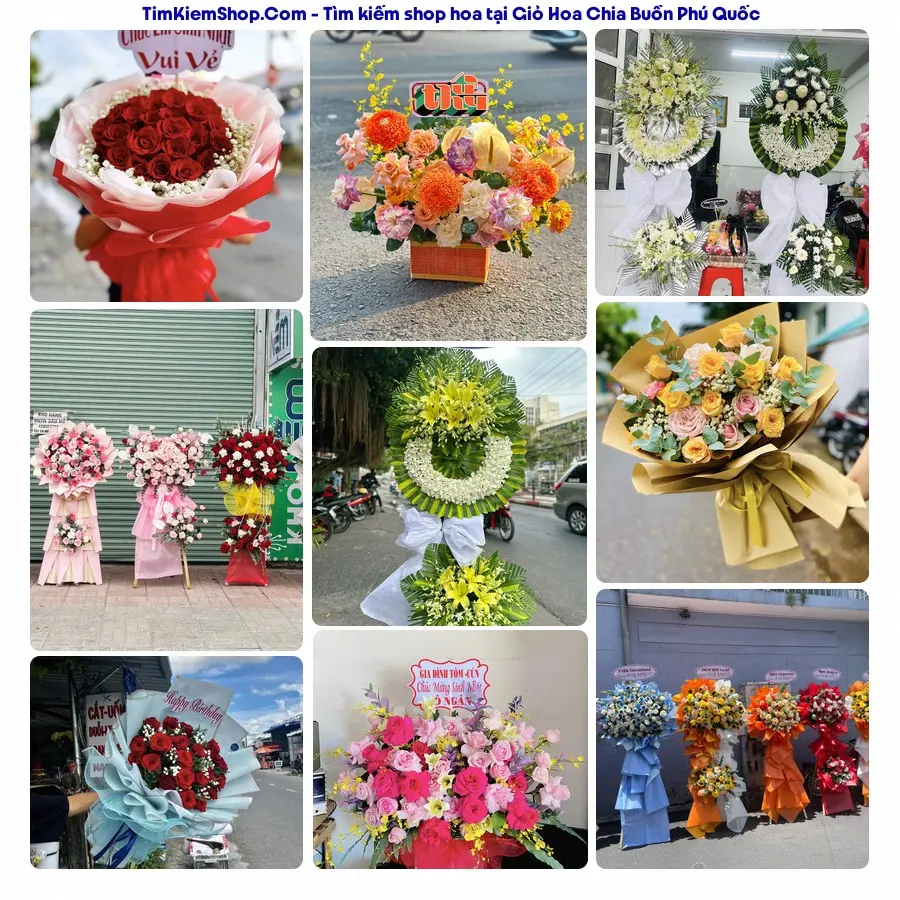 Tiệm Hoa Nhà Gạo - Đặt Hoa Đám Tang Phú Quốc