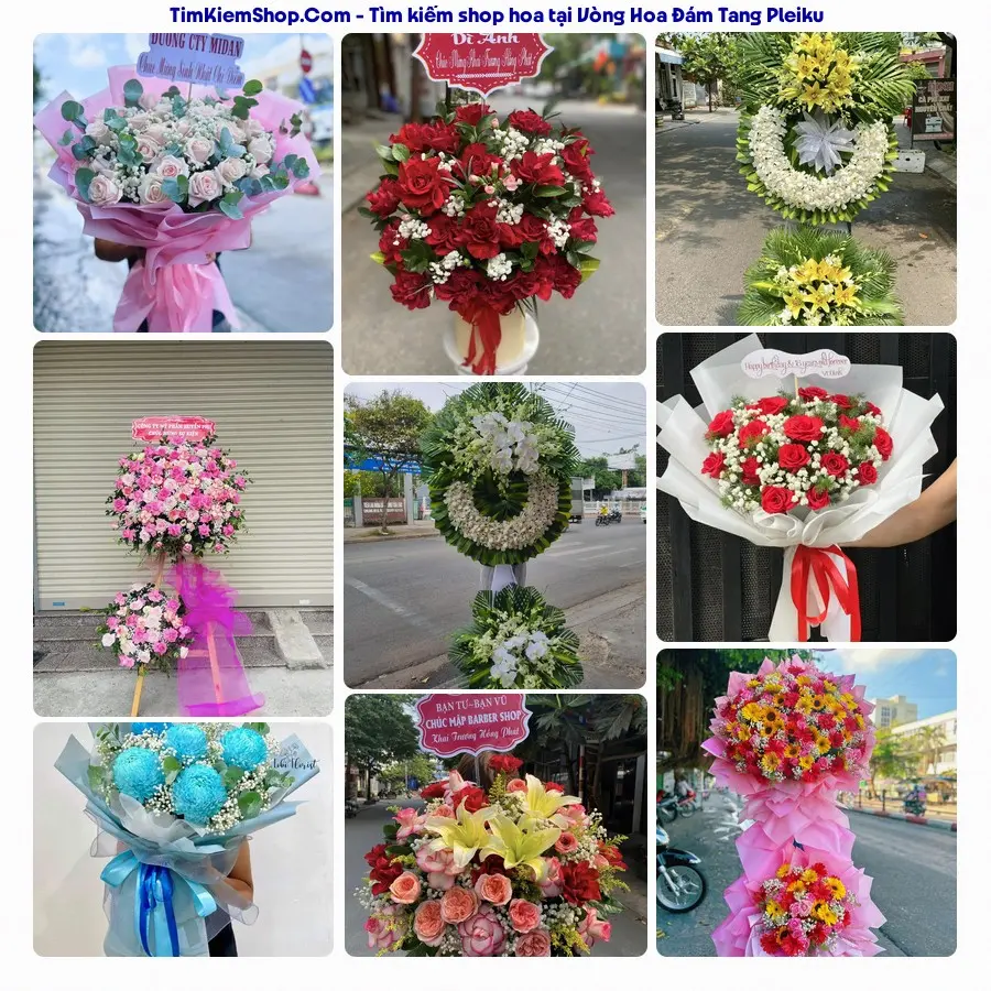 Tiệm Hoa Nhà Gạo - Đặt Hoa Đám Tang Pleiku