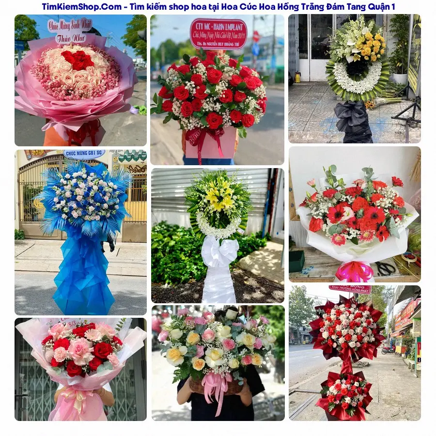 Tiệm Hoa Nhà Gạo - Đặt Hoa Đám Tang Quận 1