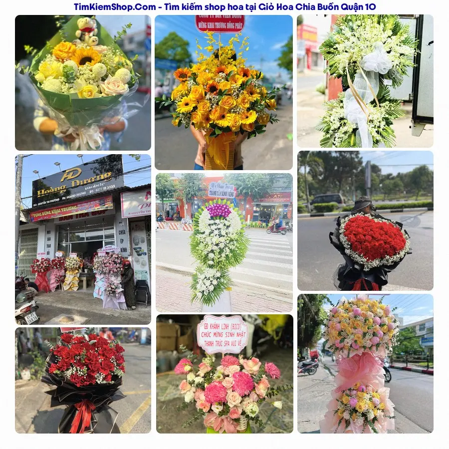 Tiệm Hoa Nhà Gạo - Đặt Hoa Đám Tang Quận 10