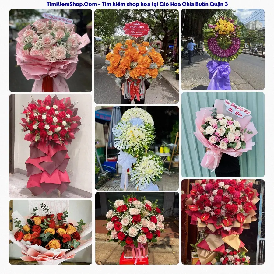 Tiệm Hoa Nhà Gạo - Đặt Hoa Đám Tang Quận 3