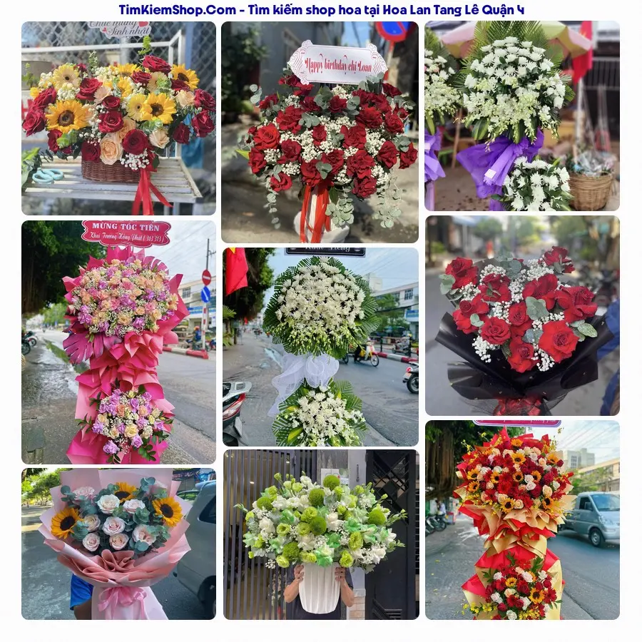 Tiệm Hoa Nhà Gạo - Đặt Hoa Đám Tang Quận 4