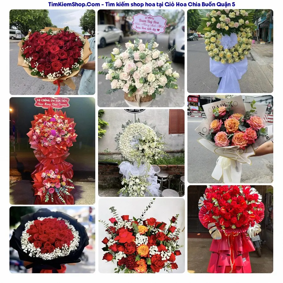 Tiệm Hoa Nhà Gạo - Đặt Hoa Đám Tang Quận 5