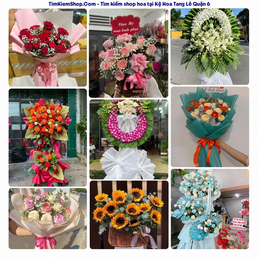 Tiệm Hoa Nhà Gạo - Đặt Hoa Đám Tang Quận 6