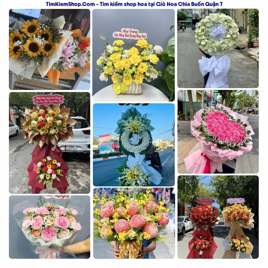 Tiệm Hoa Nhà Gạo - Đặt Hoa Đám Tang Quận 7