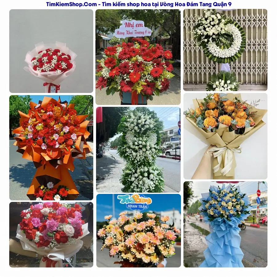 Tiệm Hoa Nhà Gạo - Đặt Hoa Đám Tang Quận 9