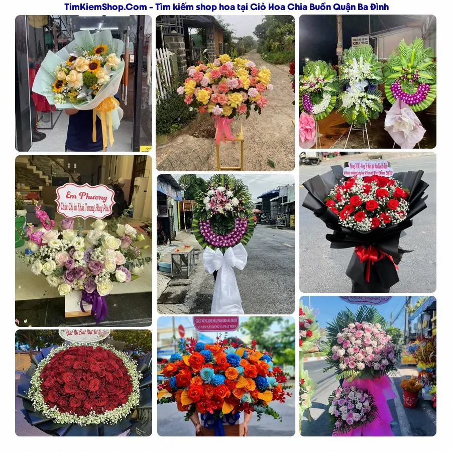 Tiệm Hoa Nhà Gạo - Đặt Hoa Đám Tang Quận Ba Đình