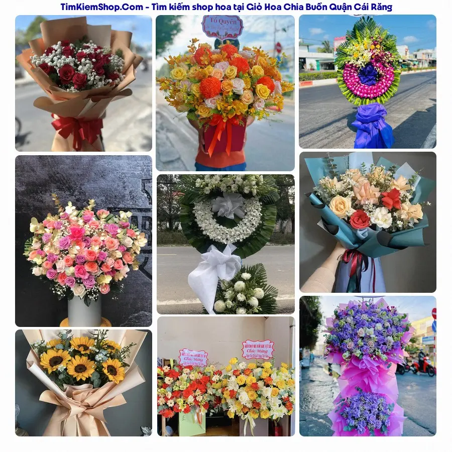 Tiệm Hoa Nhà Gạo - Đặt Hoa Đám Tang Quận Cái Răng