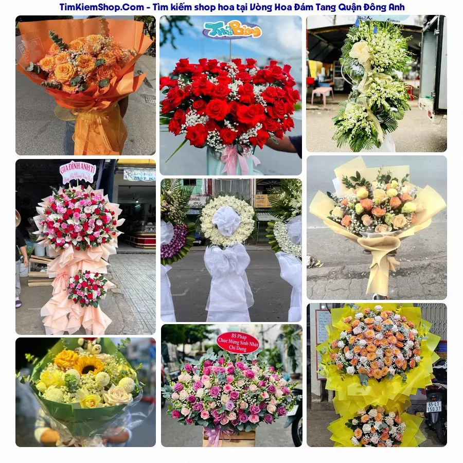 Tiệm Hoa Nhà Gạo - Đặt Hoa Đám Tang Quận Đông Anh
